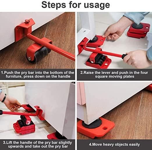 Heavy Furniture Lifter & Shifting Tool