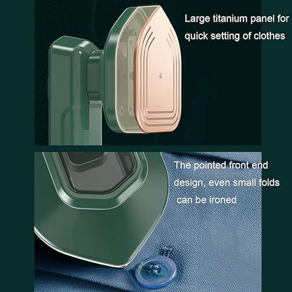 Portable Iron Steamer for Clothes Mini Handheld Press Support Dry And Wet.