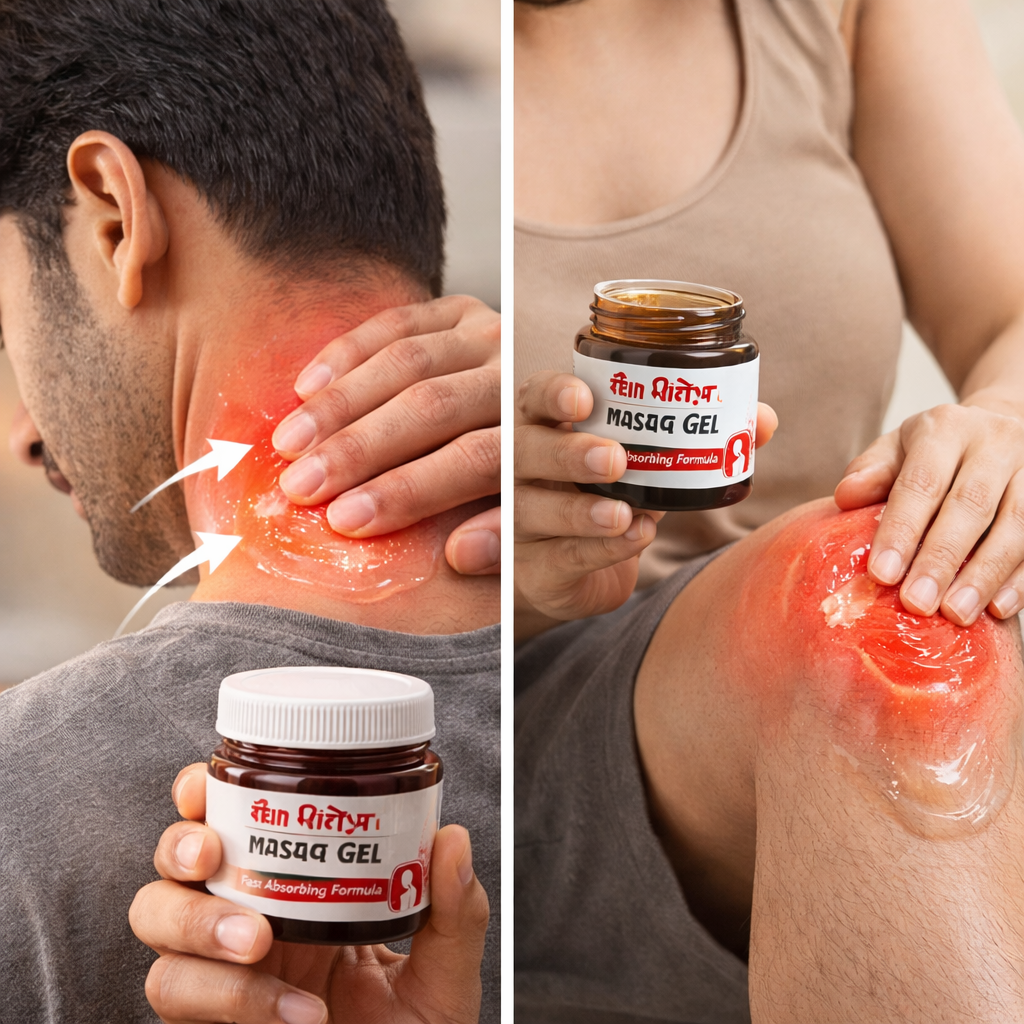 Instant Pain Relief Massage Gel – Pack of 2